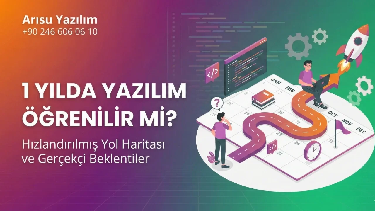1 yılda yazılım öğrenilir mi?