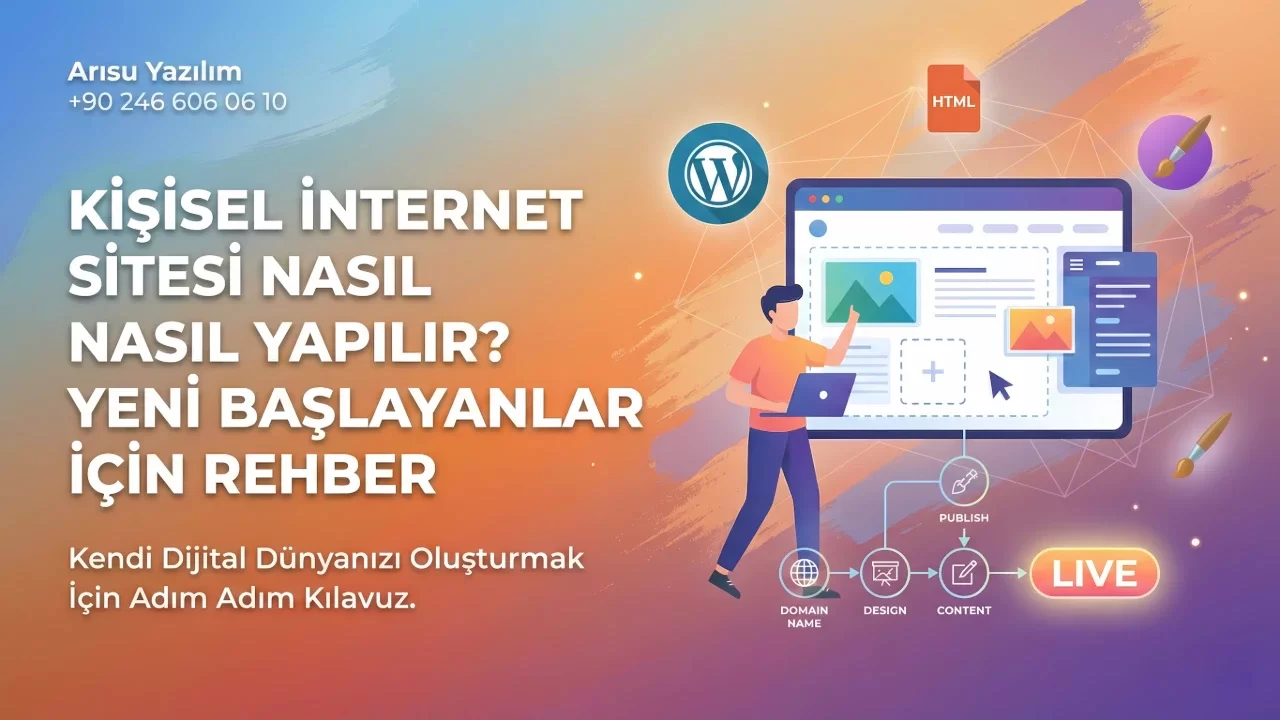 Kişisel İnternet Sitesi Nasıl Yapılır? Yeni Başlayanlar İçin Rehber