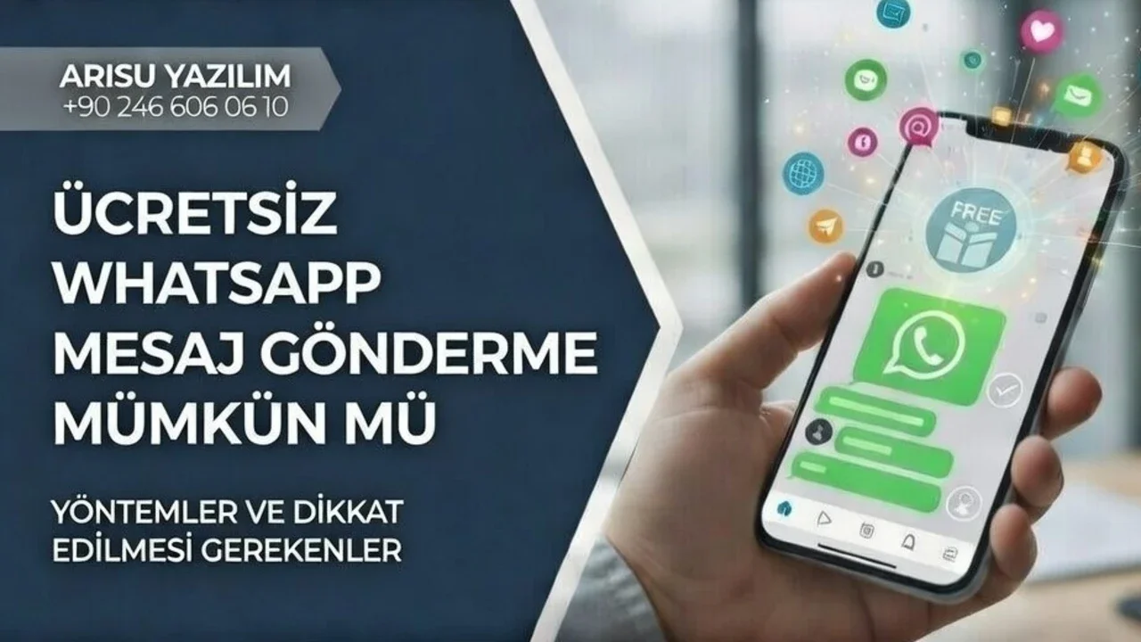 Ücretsiz WhatsApp Mesaj Gönderme Mümkün mü?
