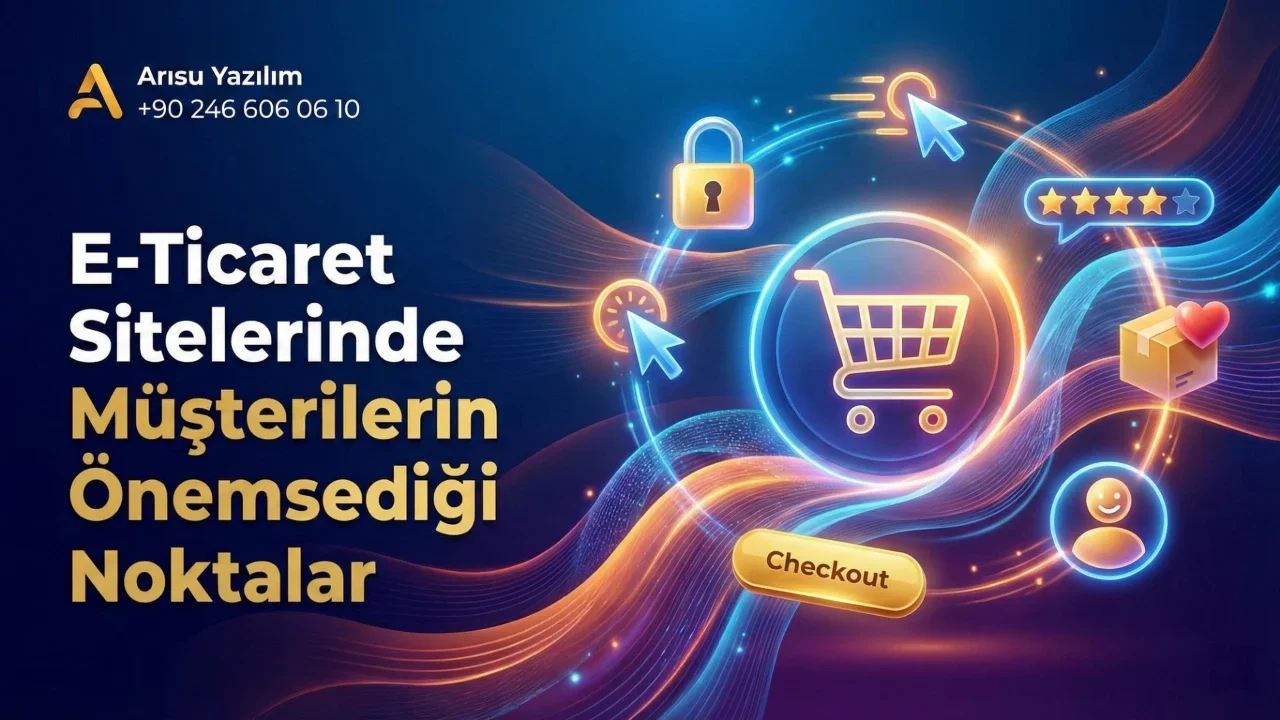 E-Ticaret Sitelerinde Müşterilerin Önemsediği Noktalar