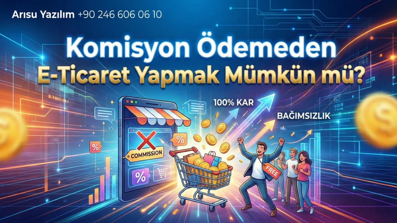 Komisyon Ödemeden E-Ticaret Yapmak Mümkün mü?