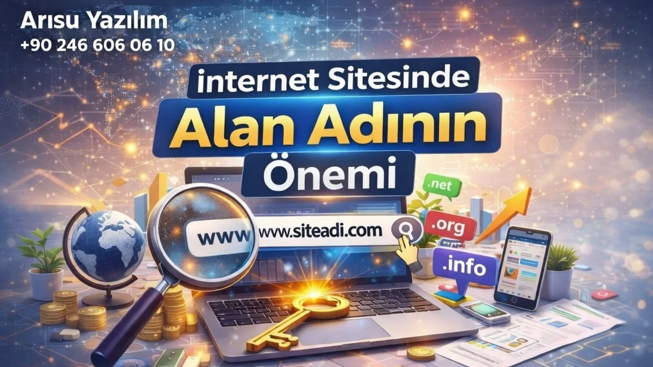 İnternet Sitesinde Alan Adının Önemi