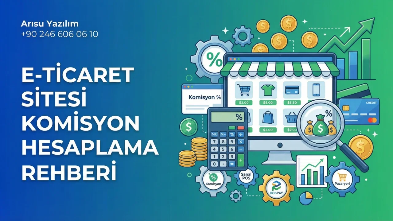 E-Ticaret Sitesi Komisyon Hesaplama Rehberi