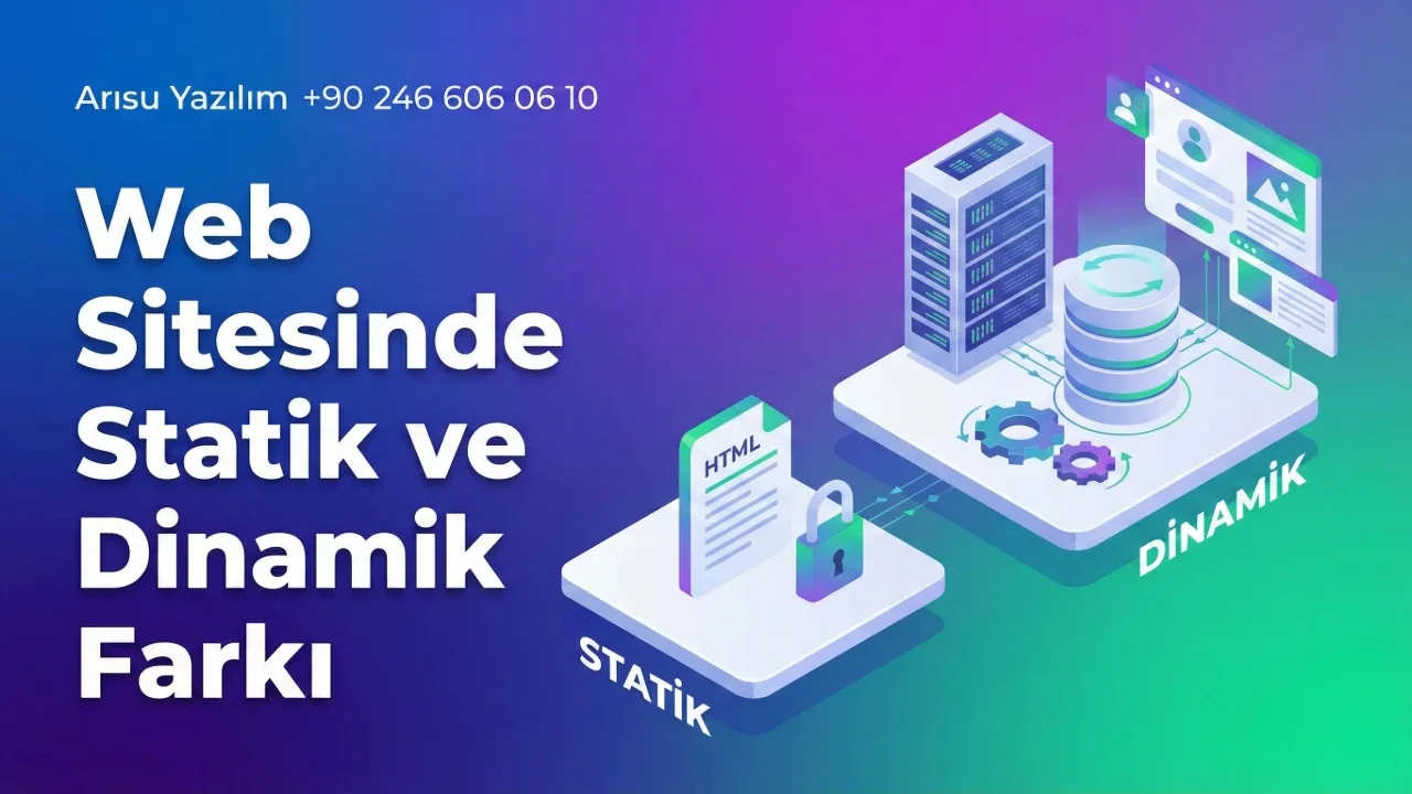 Web Sitesinde Statik ve Dinamik Farkı