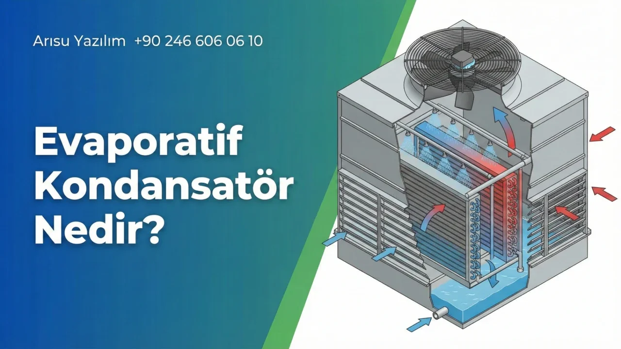 Evaporatif Kondansatör Nedir?