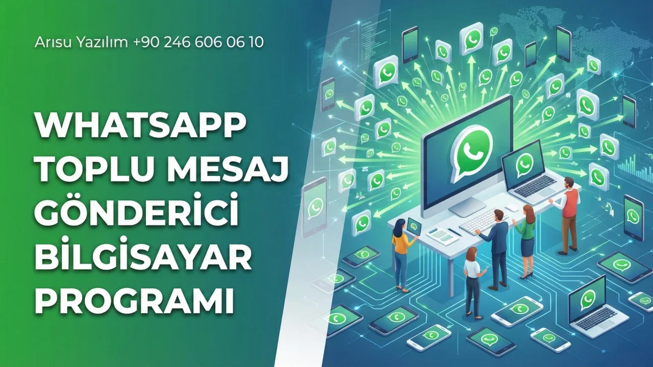 WhatsApp Toplu Mesaj Gönderici Bilgisayar Programı