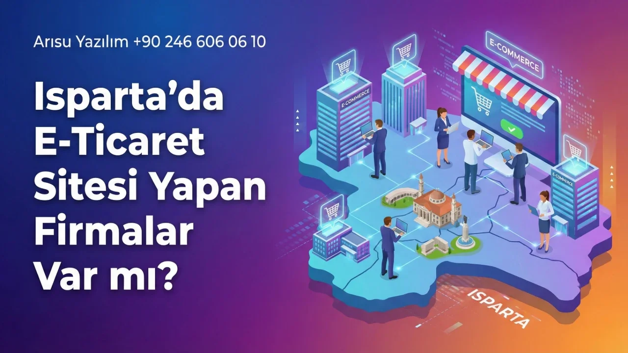 Isparta’da E-Ticaret Sitesi Yapan Firmalar Var mı?