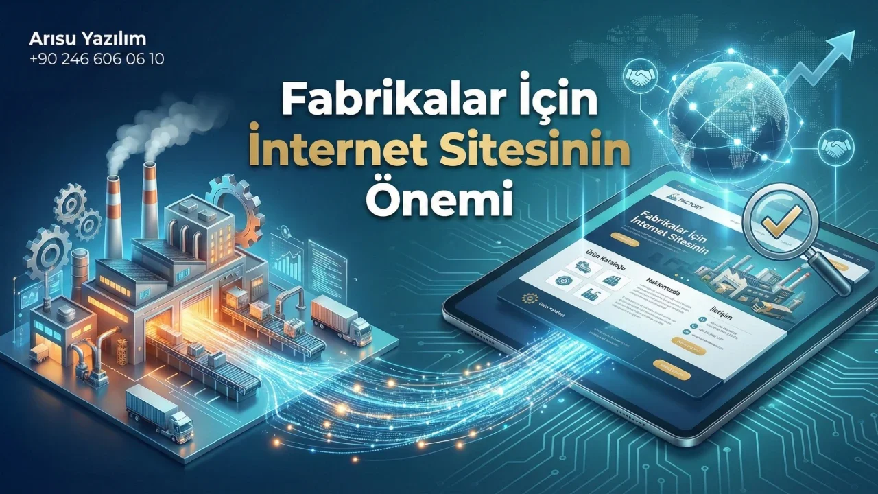 Fabrikalar İçin İnternet Sitesinin Önemi
