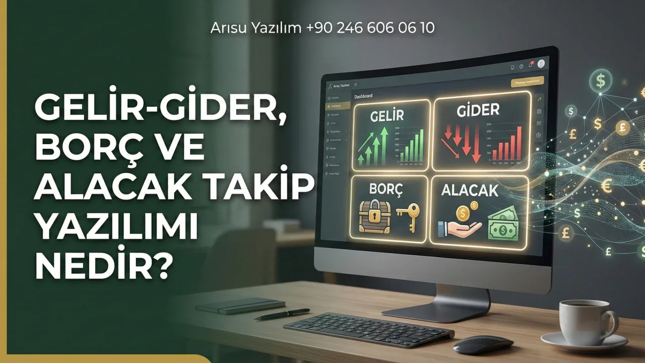 Gelir-Gider, Borç ve Alacak Takip Yazılımı Nedir?