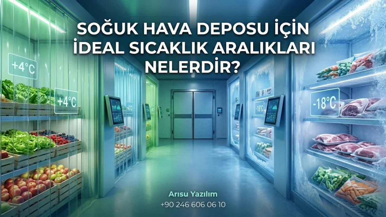 Soğuk Hava Deposu İçin İdeal Sıcaklık Aralıkları Nelerdir?