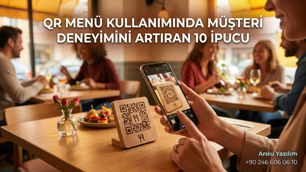 QR Menü Kullanımında Müşteri Deneyimini Artıran 10 İpucu