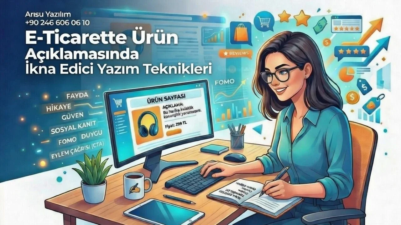 E-Ticarette Ürün Açıklamasında İkna Edici Yazım Teknikleri