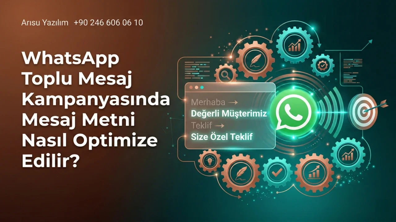 WhatsApp Toplu Mesaj Kampanyasında Mesaj Metni Nasıl Optimize Edilir?