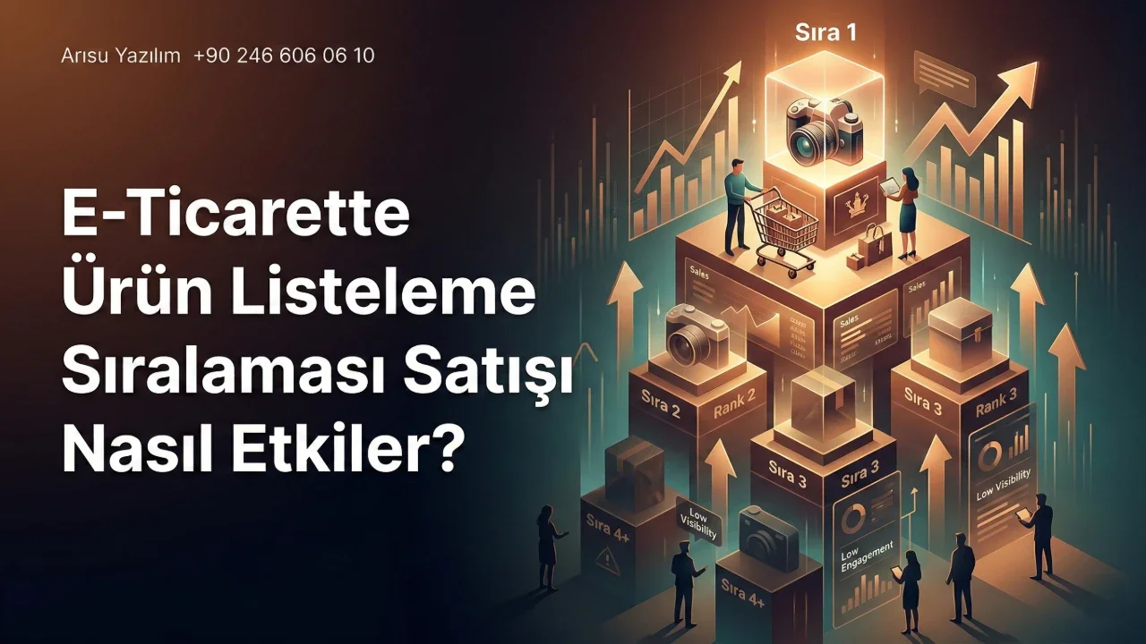 E-Ticarette Ürün Listeleme Sıralaması Satışı Nasıl Etkiler?