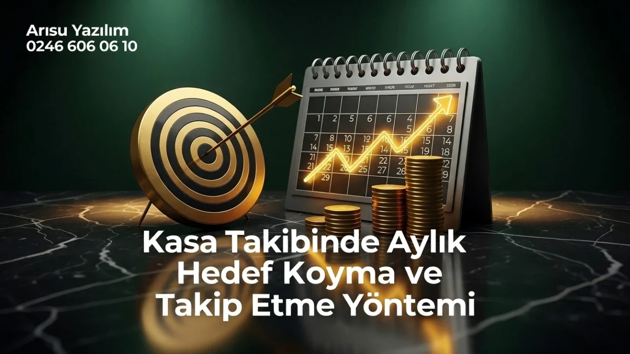 Kasa Takibinde Aylık Hedef Koyma ve Takip Etme Yöntemi