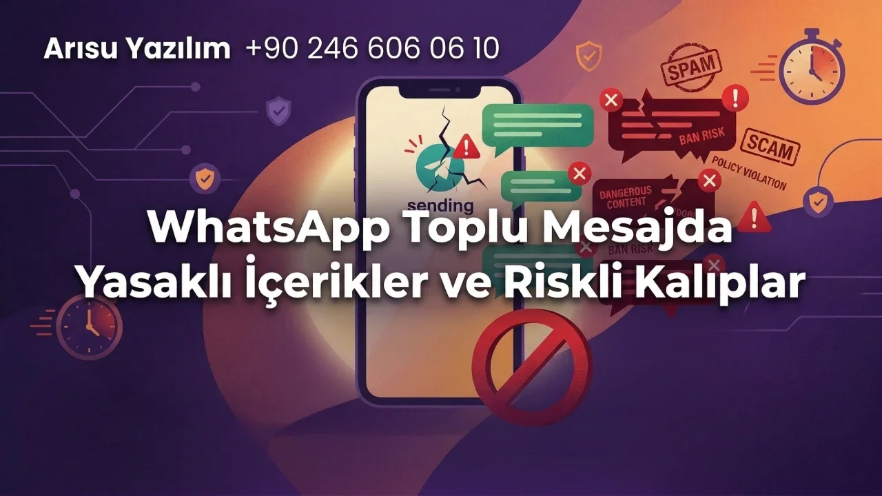 WhatsApp Toplu Mesajda Yasaklı İçerikler ve Riskli Kalıplar