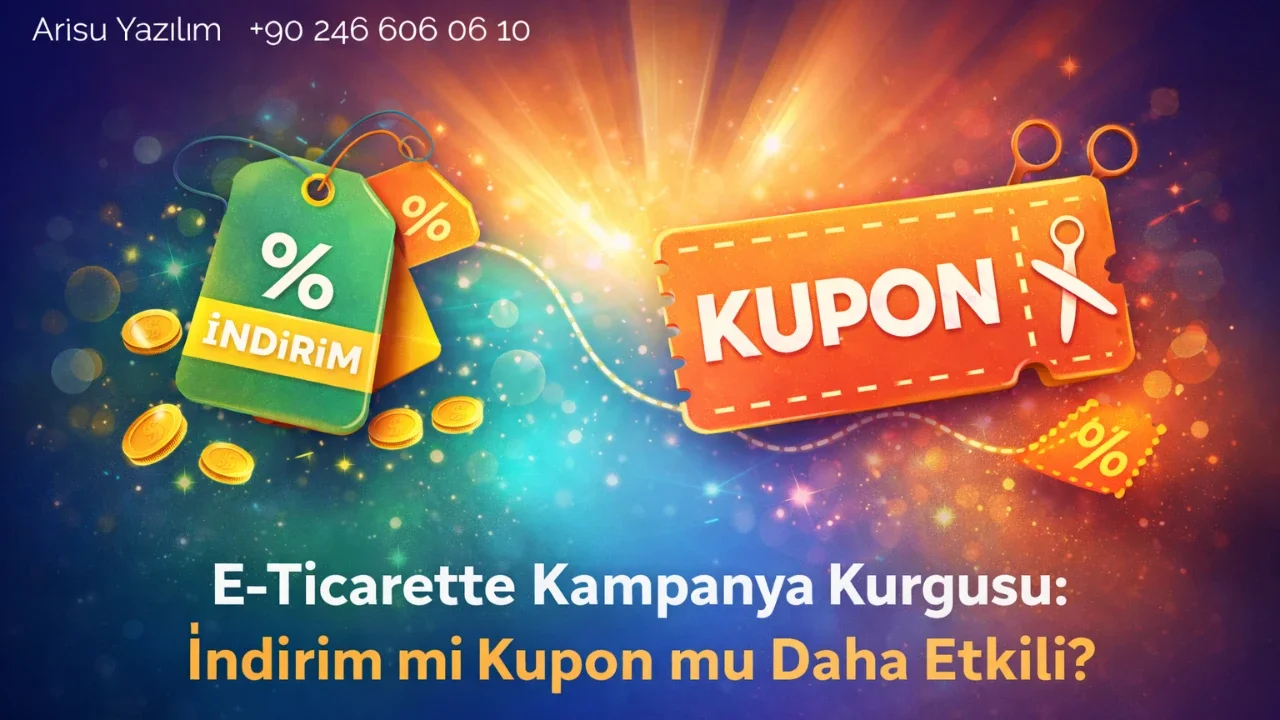 E-Ticarette Kampanya Kurgusu: İndirim mi Kupon mu Daha Etkili?