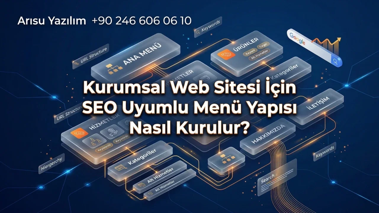 Kurumsal Web Sitesi İçin SEO Uyumlu Menü Yapısı Nasıl Kurulur?