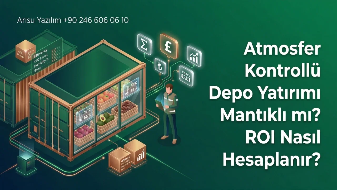 Atmosfer Kontrollü Depo Yatırımı Mantıklı mı? ROI Nasıl Hesaplanır?