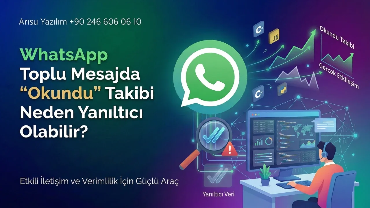 WhatsApp Toplu Mesajda “Okundu” Takibi Neden Yanıltıcı Olabilir?