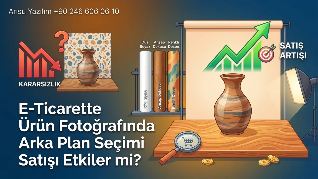 E-Ticarette Ürün Fotoğrafında Arka Plan Seçimi Satışı Etkiler mi?
