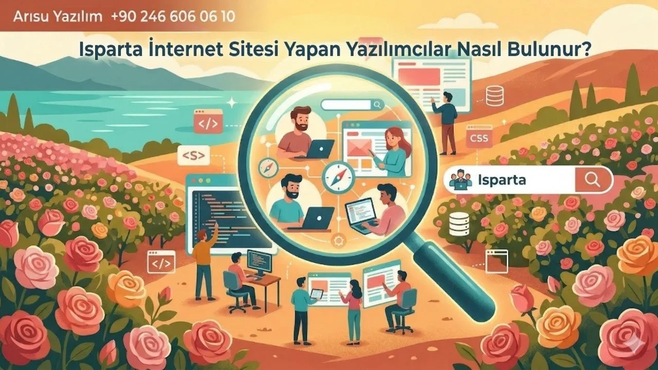Isparta İnternet Sitesi Yapan Yazılımcılar Nasıl Bulunur?