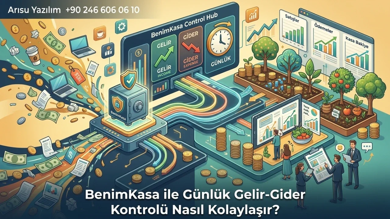 BenimKasa ile Günlük Gelir-Gider Kontrolü Nasıl Kolaylaşır?