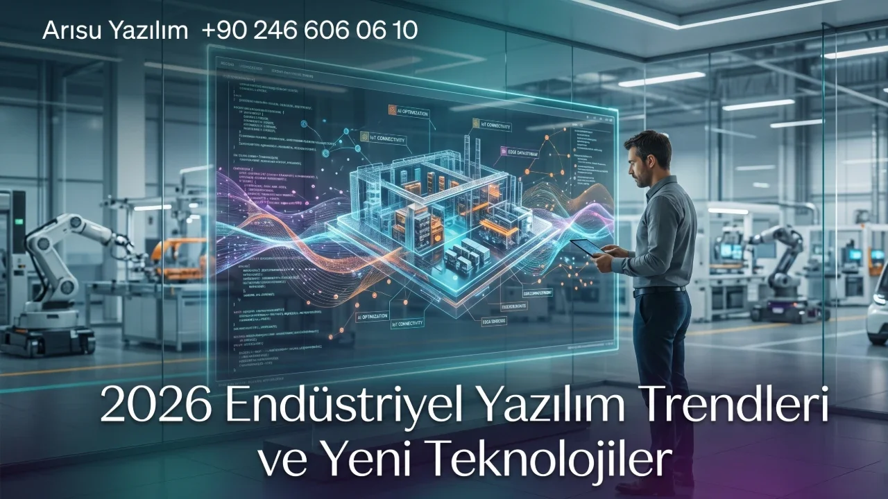 2026 Endüstriyel Yazılım Trendleri ve Yeni Teknolojiler