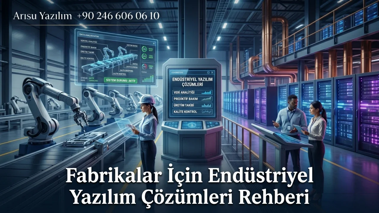 Fabrikalar İçin Endüstriyel Yazılım Çözümleri Rehberi
