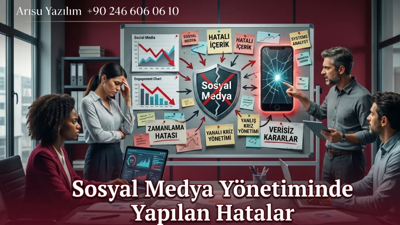 Sosyal Medya Yönetiminde Yapılan Hatalar