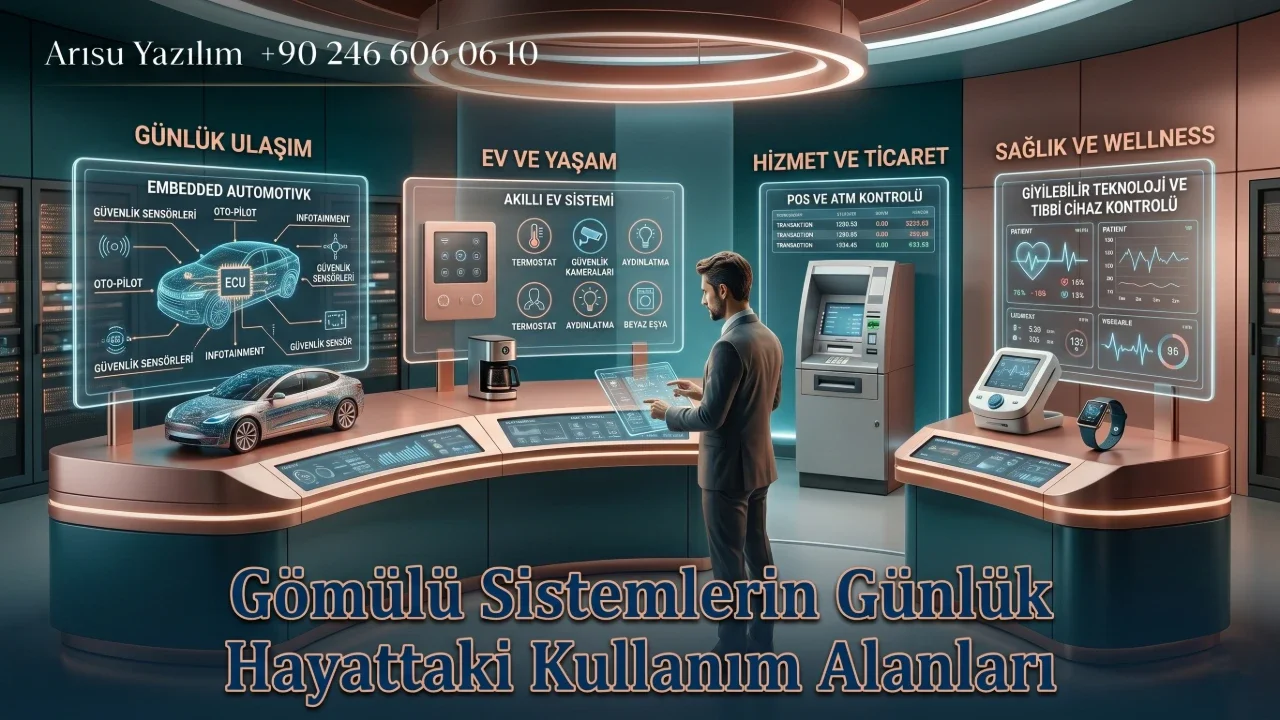 Gömülü Sistemlerin Günlük Hayattaki Kullanım Alanları