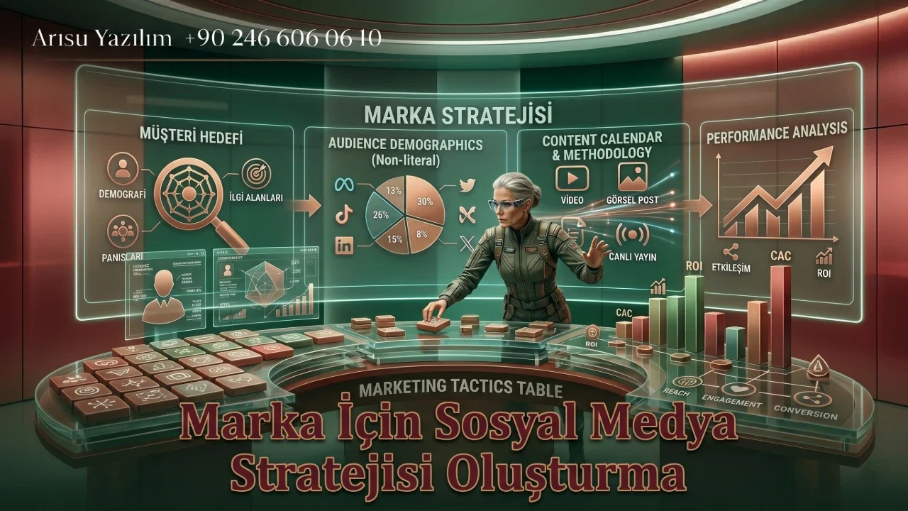 Marka İçin Sosyal Medya Stratejisi Oluşturma