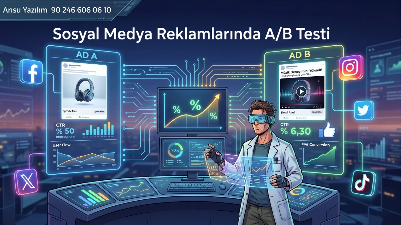 Sosyal Medya Reklamlarında A/B Testi
