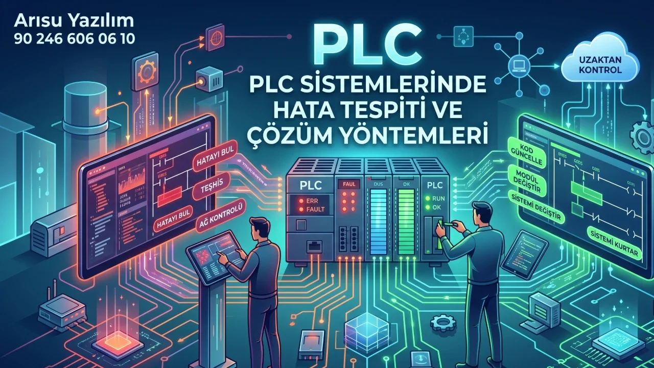 PLC Sistemlerinde Hata Tespiti ve Çözüm Yöntemleri