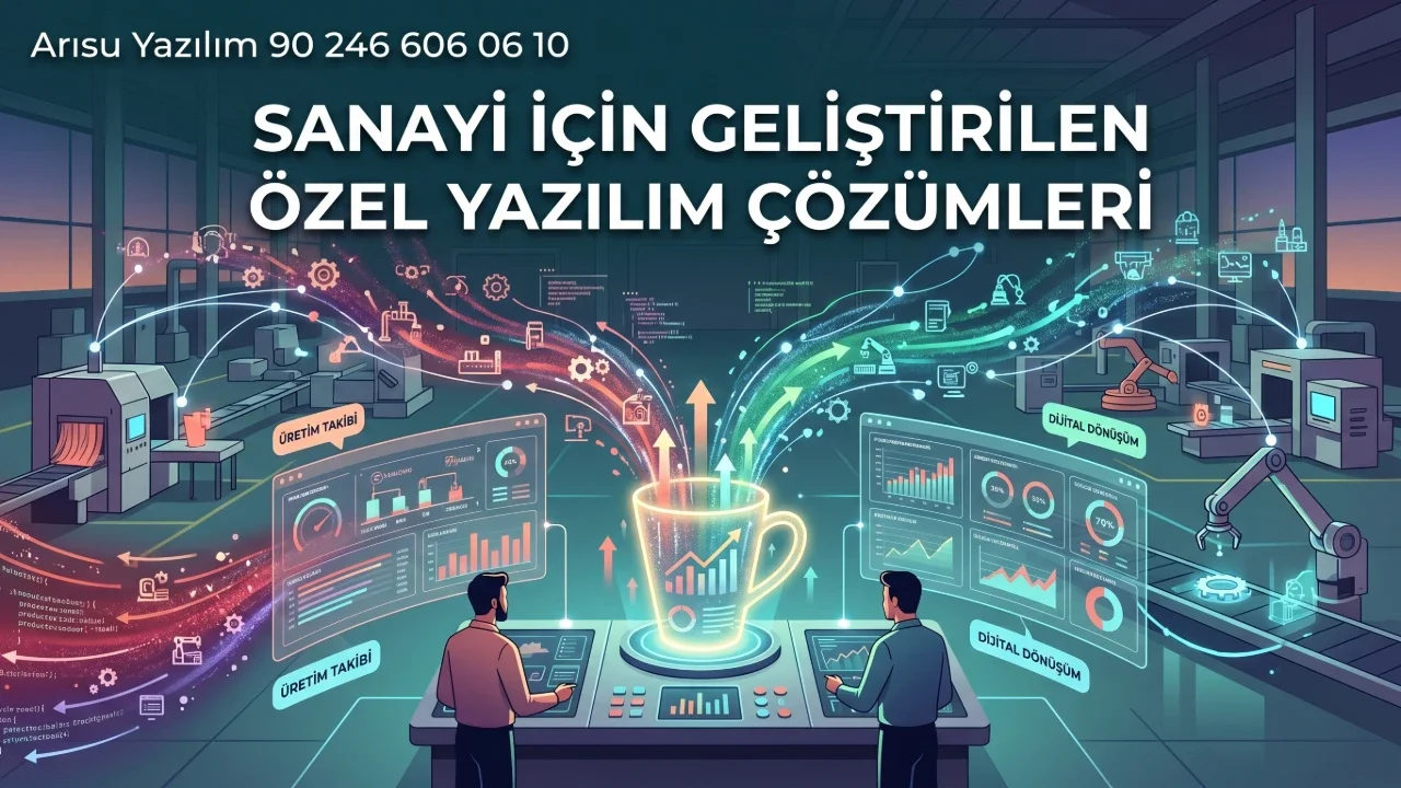 Sanayi İçin Geliştirilen Özel Yazılım Çözümleri