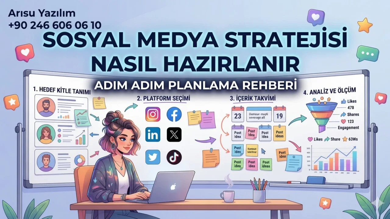 Sosyal Medya Stratejisi Nasıl Hazırlanır