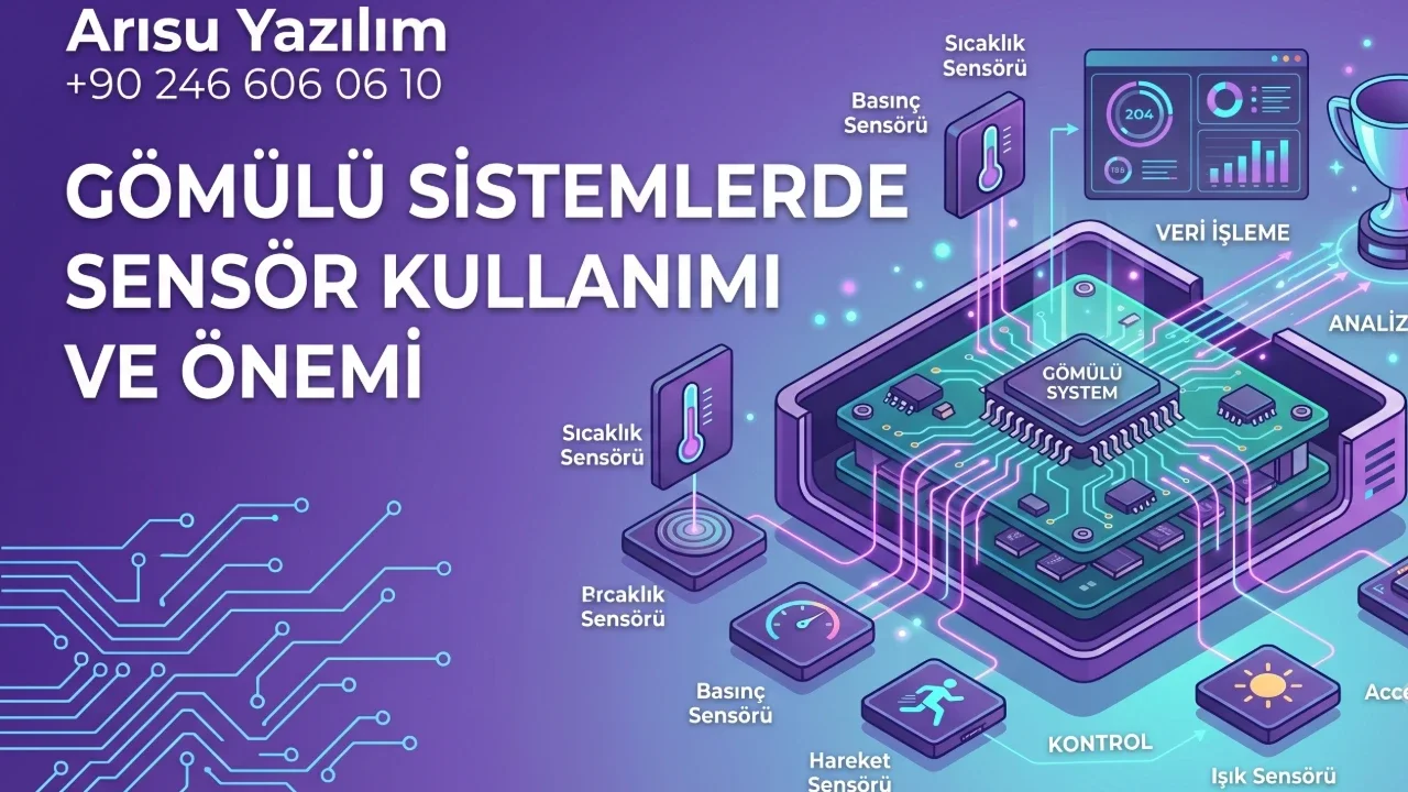 Gömülü Sistemlerde Sensör Kullanımı ve Önemi