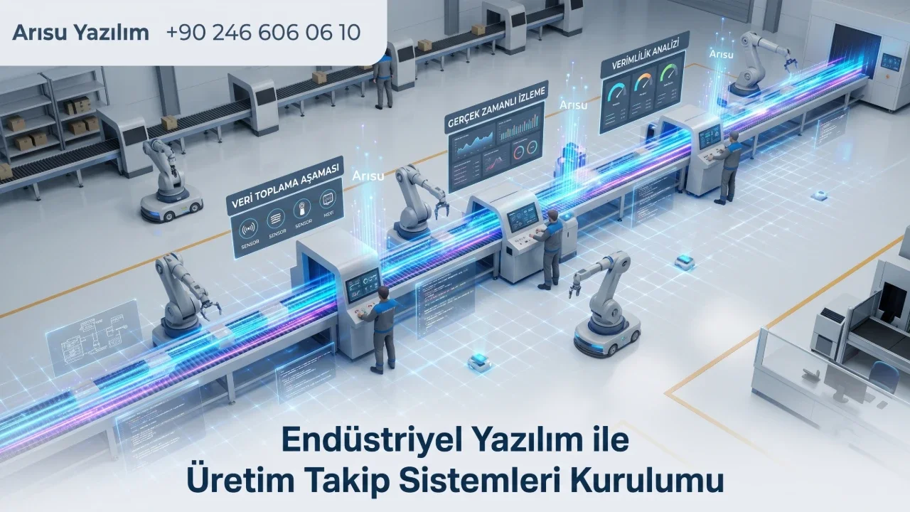 Endüstriyel Yazılım ile Üretim Takip Sistemleri Kurulumu