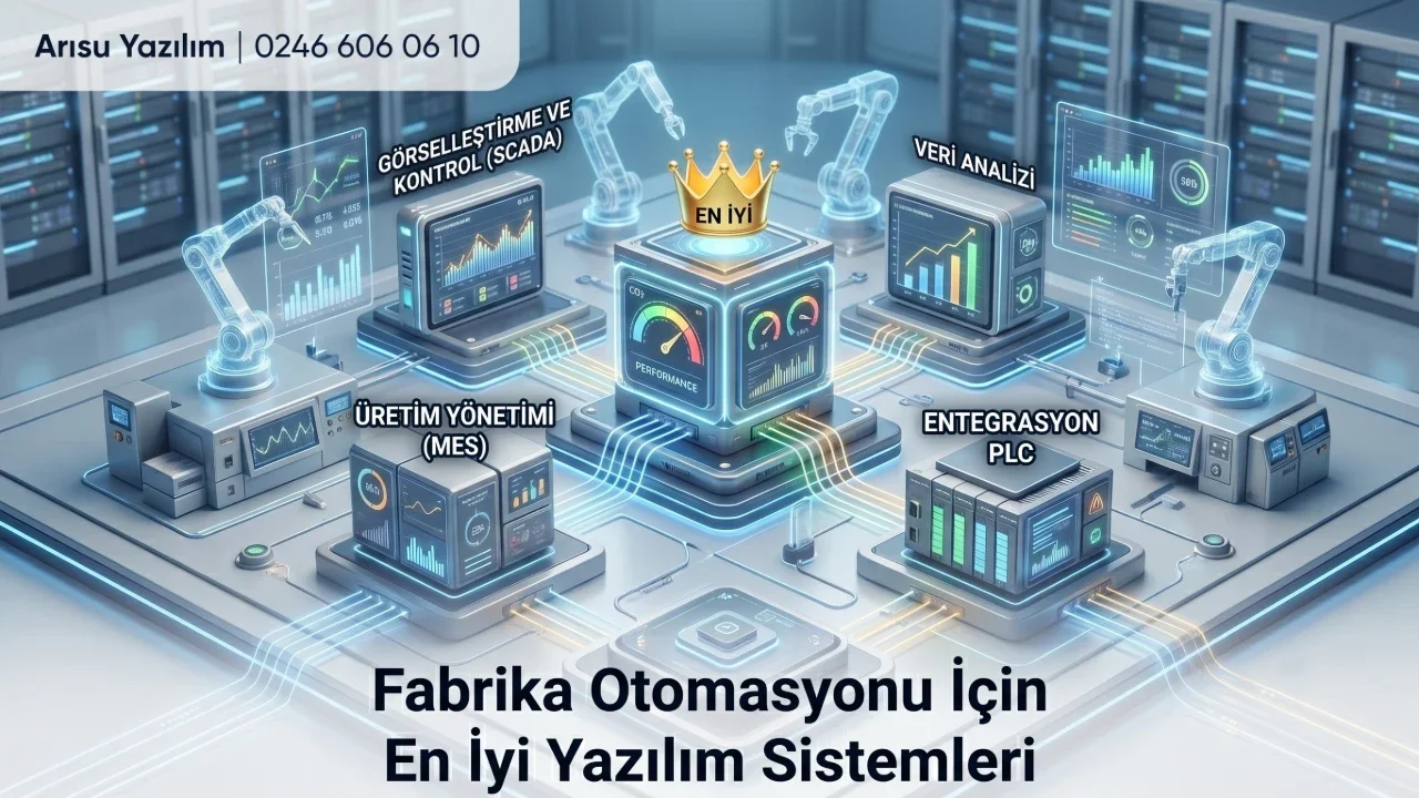 Fabrika Otomasyonu İçin En İyi Yazılım Sistemleri