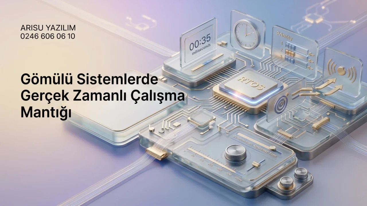 Gömülü Sistemlerde Gerçek Zamanlı Çalışma Mantığı