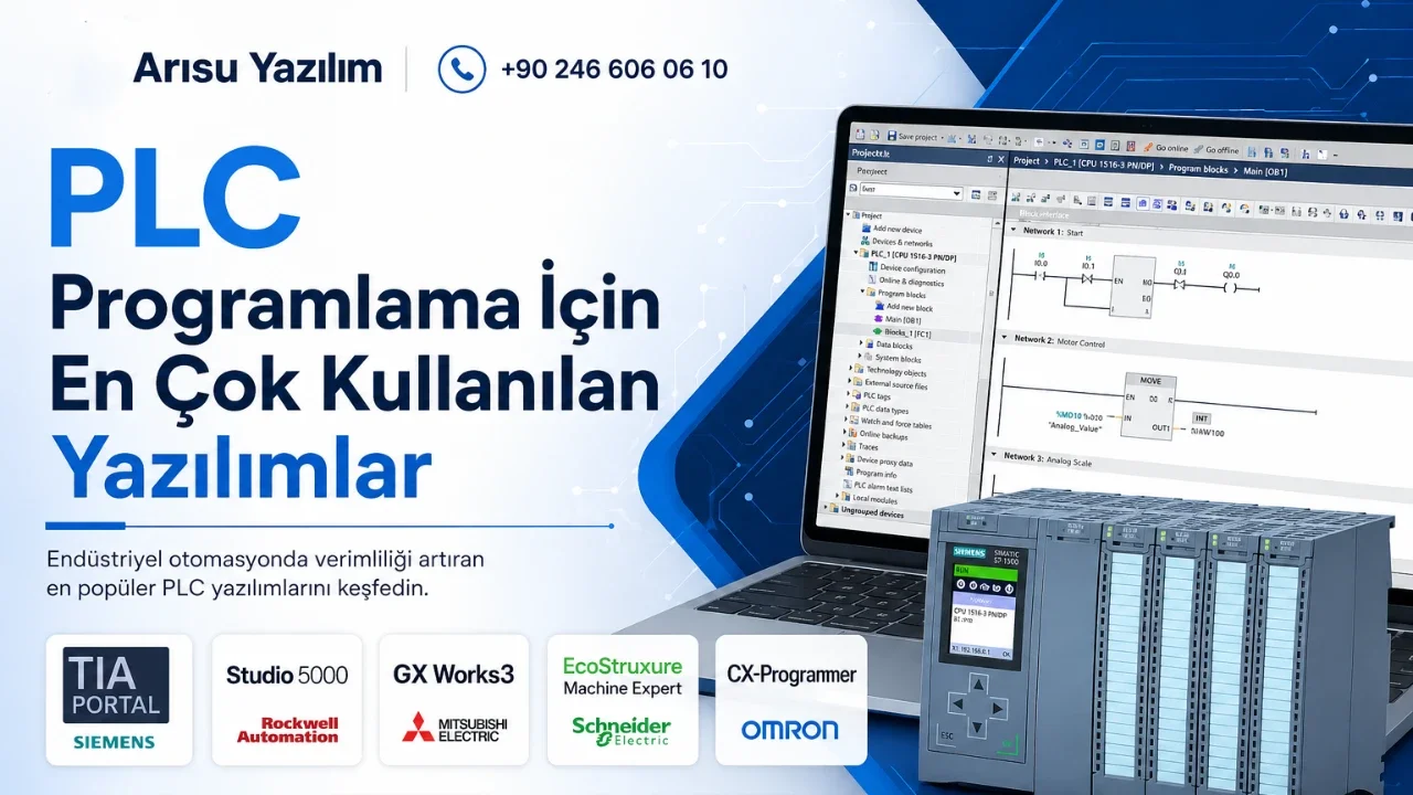 PLC Programlama İçin En Çok Kullanılan Yazılımlar