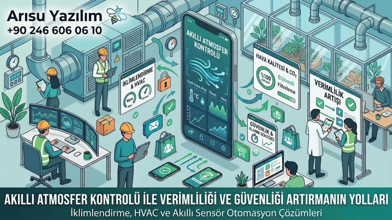 Akıllı Atmosfer Kontrolü ile Verimliliği ve Güvenliği Artırmanın Yolları