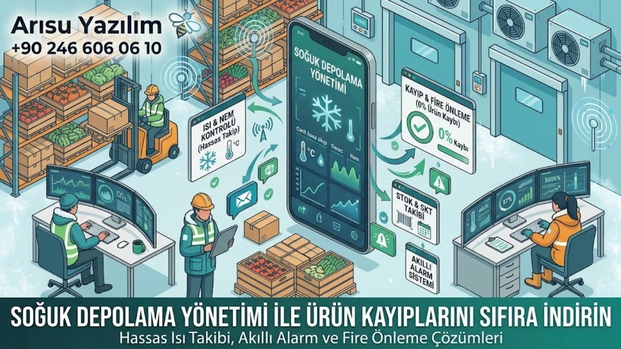 Soğuk Depolama Yönetimi ile Ürün Kayıplarını Sıfıra İndirin