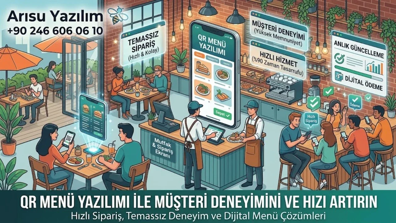 QR Menü Yazılımı ile Müşteri Deneyimini ve Hızı Artırın