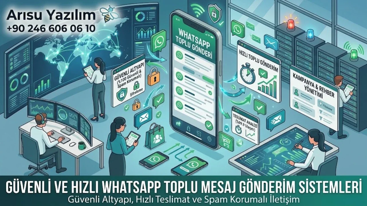 Güvenli ve Hızlı WhatsApp Toplu Mesaj Gönderim Sistemleri