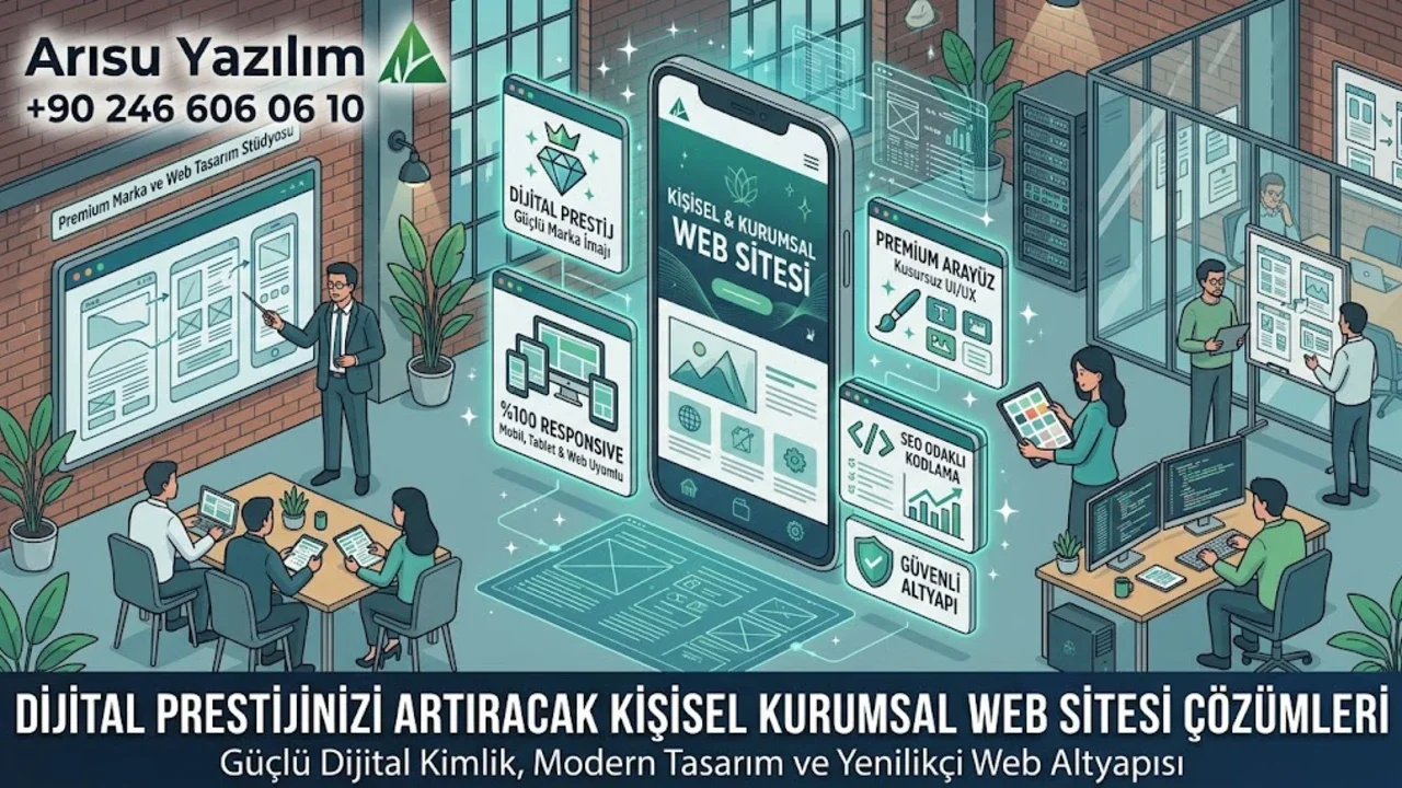 Dijital Prestijinizi Artıracak Kişisel Kurumsal Web Sitesi Çözümleri