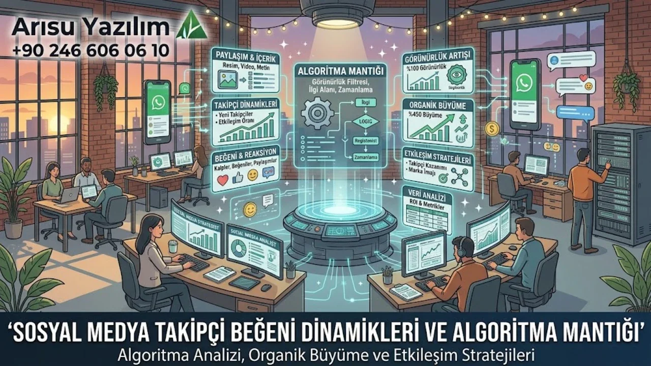 Sosyal Medya Takipçi Beğeni Dinamikleri ve Algoritma Mantığı