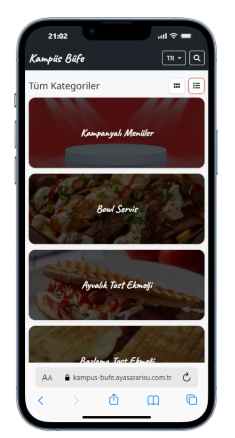 Telefon ekranı 5